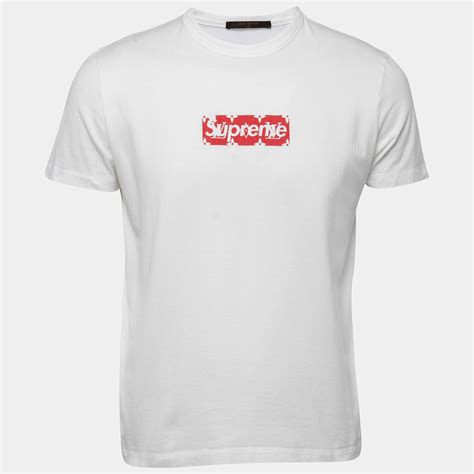 louis vuitton x supreme box logo shirt|Louis Vuitton supreme t shirt.